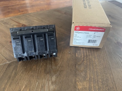 GE ABB THQMV175WL THQMV175 175AMP 120/240V Leitungsschutzschalter -1x NEU