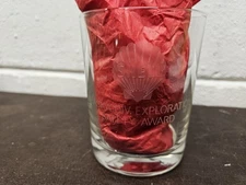 Shell Oil Alaska Div. Exploration Safety Award Drinking Glass Lowball Glass