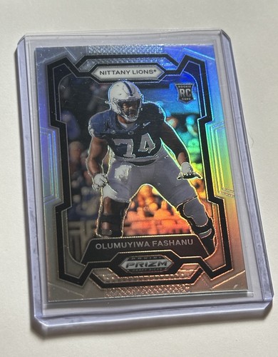 2024 Panini Prizm Draft Picks - #145 Olumuyiwa Fashanu (RC) Silver Holo - Picture 1 of 2
