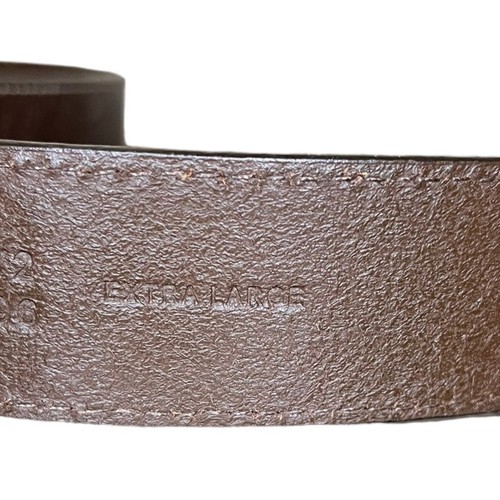 Genuine Leather Western Style Belt Gold Buckle Kids Xtra Large (Or Womens Small) - Picture 8 of 9