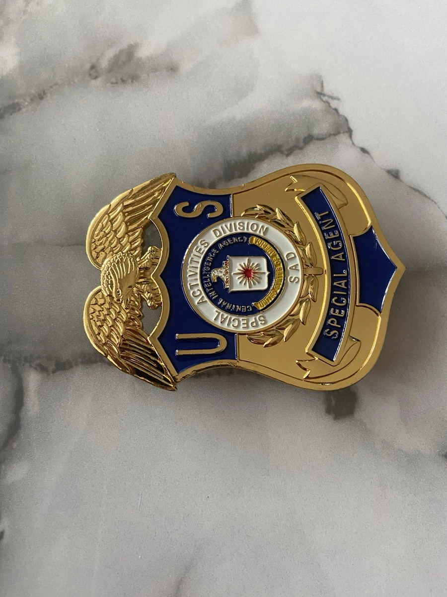 US Police Badge REPLIKA – Sammlerabzeichen / Film & Kostüm – KEIN echtes