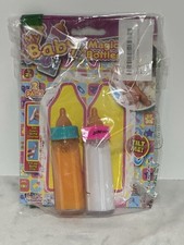 Ja-Ru Magic Baby Doll Bottles Milk Bottle and Juice Bottle, Great Baby Doll A...