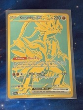 Pokémon Koraidon EX 245/091 SV: Paldean Fates Gold Secret Rare Holo 230 HP on eBay