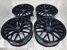 4 New 19 Gloss Black Wheels Rims For Audi A3 S3 A4 A5 S4 S5 A6 S6 A7 S7 Q5 Q7