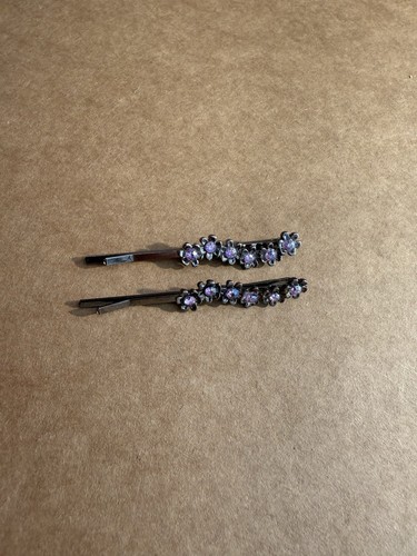 2x Spange Haarspange - Klemme Klammer Vintage