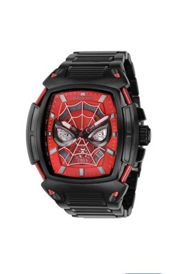 Invicta Marvel Spider Man Diablo 53mm LIMITED Ed Quartz Chrono Watch 37613