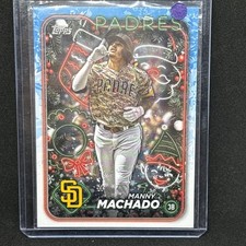 Manny Machado Topps Holiday Christmas Lights  Necklace Sp