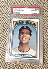 Topps 1972 PSA 8 Ken McMullen #765 High Number Baseball Card