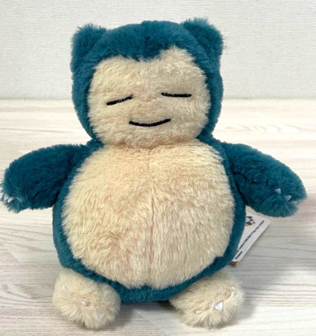 Pokemon Center Snorlax Peluche Esponjoso Kuta Kuta Tatta tamaño S NUEVO