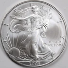 2004 American Silver Eagle (BU) - AUTHENTIC - In a Capsule to Protect It!