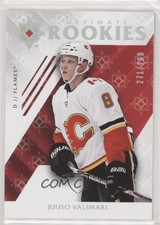 2018 Upper Deck Ultimate Collection Rookies /299 Tier 1 Juuso Valimaki #84 um0