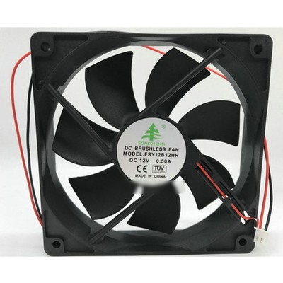 1 pcs New FONSONING FSY12B12HH DC12V 0.50A 2-wire cooling fan *pt