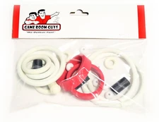 Gottlieb Waterworld Pinball Machine Replacement Repair Rubber Ring Kit White