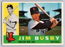 1960 Topps #232 Jim Busby Boston Red Sox