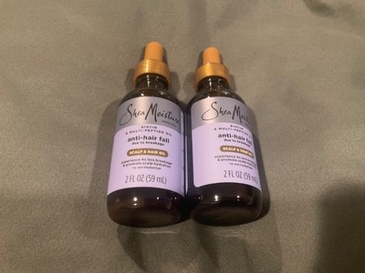 2 Shea Moisture Biotin & Multi Peptide Oil Anti Hair Fall Scalp & Hair Oil