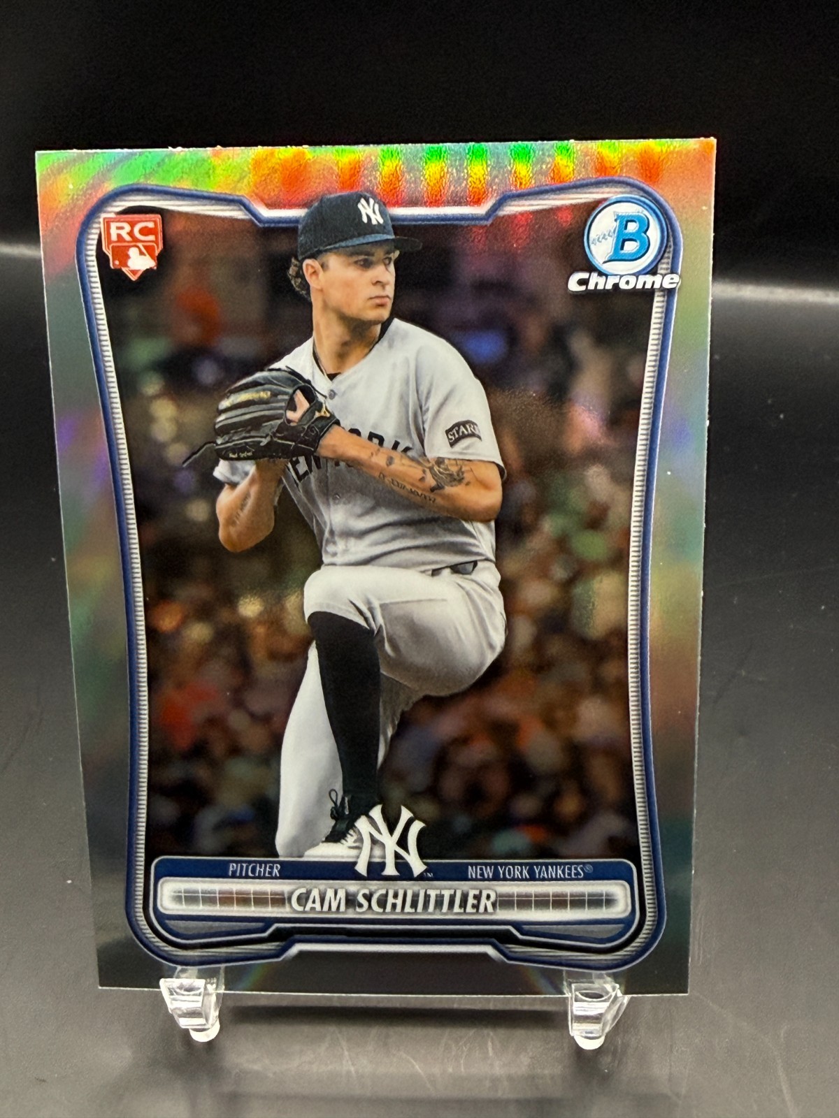 2026 Bowman - Cam Schlittler #53 Sp Rookie Red Rc Chrome Variation (RC)