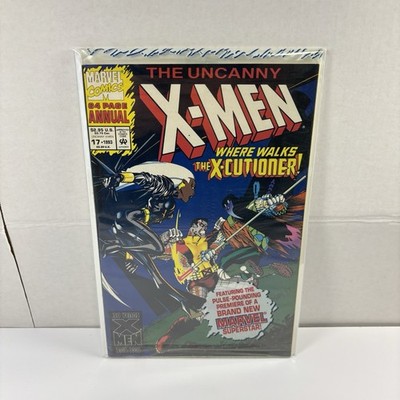  Uncanny X-Men Annual #17 1st App X-Cutioner  X-Men 97 Polybagged W/Card VF/NM