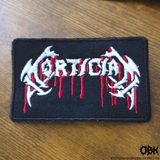 Mortician Patch ~ High Quality Embroidery, Durable Weatherproof Canvas