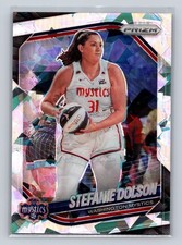 2025 Panini Prizm WNBA #112 Stefanie Dolson Ice Prizms