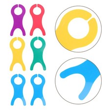 30 PCS Plastic Thread Winder Plate Handcraft Winding Tool DIY Board