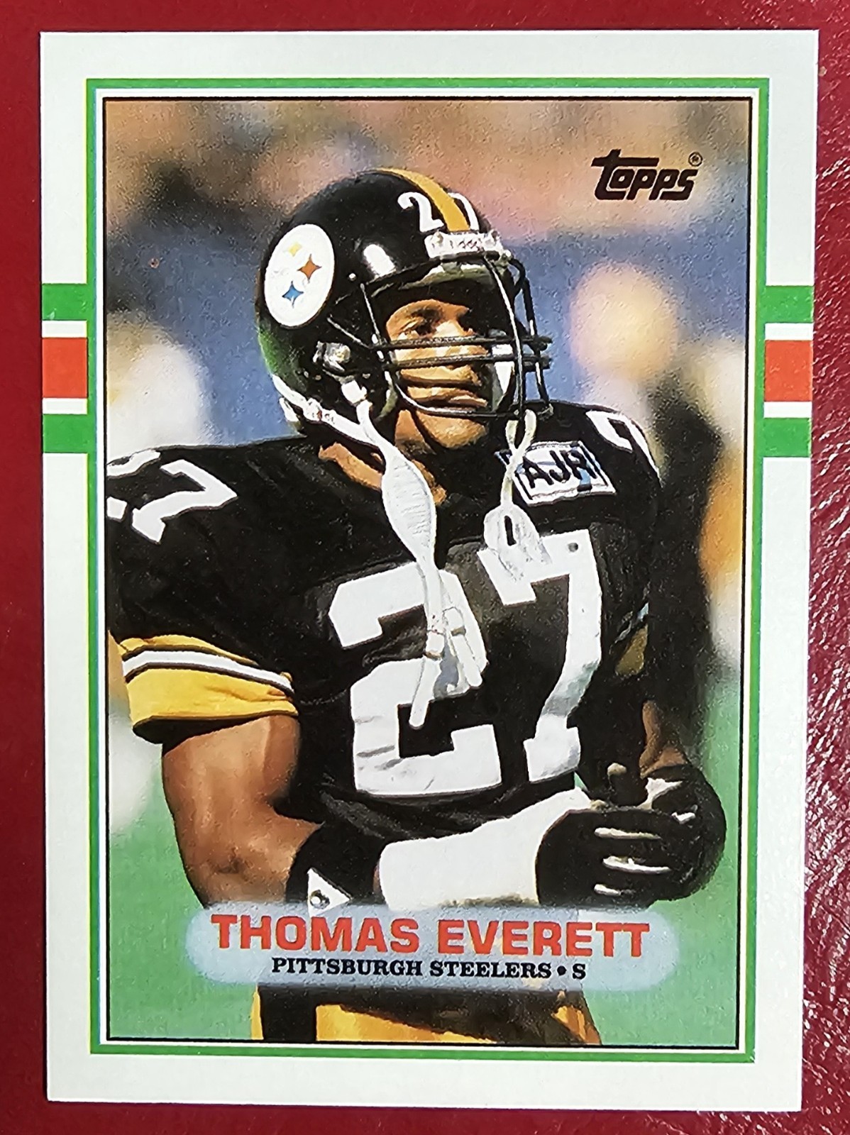 1989 Topps - Thomas Everett #322 (RC)
