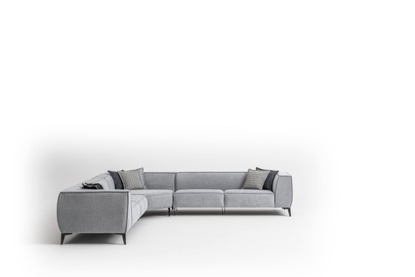 Ecksofa Polstersofa Wohnzimmer Sofa Couch L Form Modern Design Neu-image