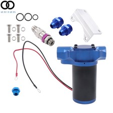 400 Gph Electric Fuel Pump Billet Gas Alcohol Pump W By Pass Street Racing