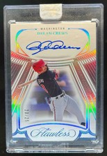 2024 Panini Flawless Dylan Crews Draft Signatures Auto #23/25 Nationals