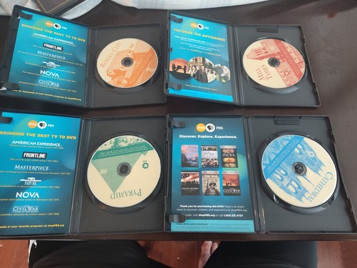 PBS David Macaulay DVD Lot Mill Times, Pyramid, Cathedral, Roman City - Picture 7 of 7