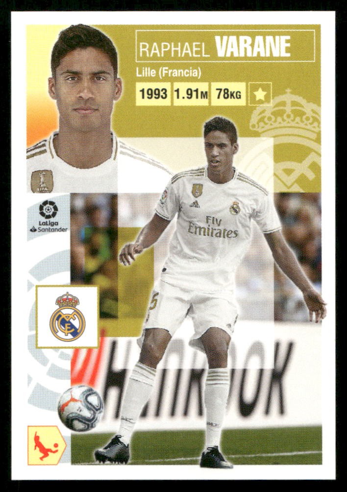 2020-21 Panini Liga Este Stickers #5 Raphael Varane