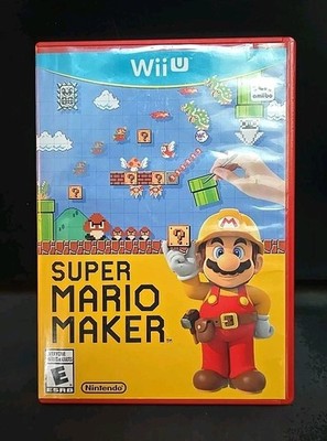 Super Mario Maker Nintendo Wii U - Tested and Working