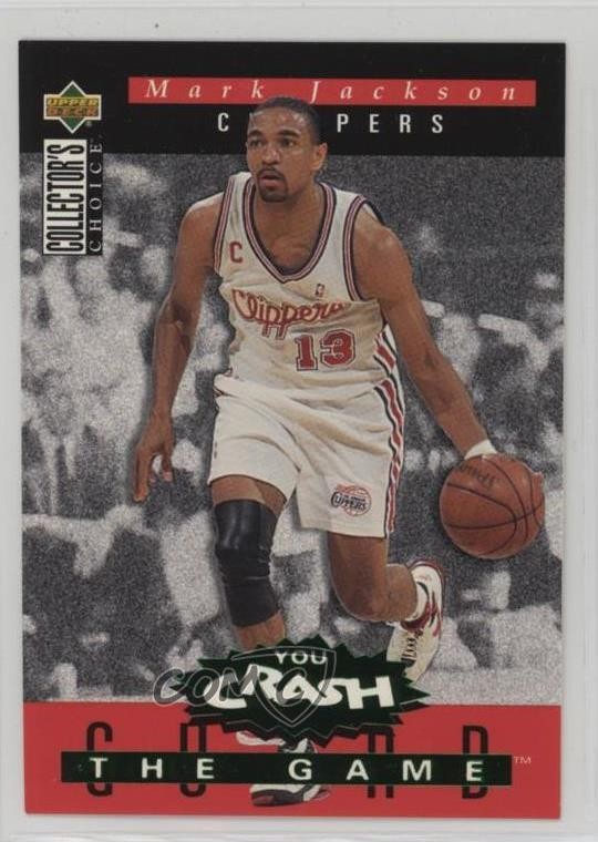 1994 Collector's Choice You Crash the Game Assists Redemption Mark Jackson 0q3