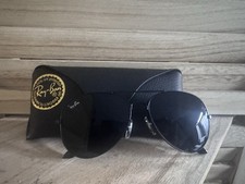 Classic Ray-Ban Aviator Sunglasses Metal black