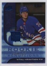 2020 Upper Deck Trilogy Rookie Renditions Blue Foil 33/399 Vitali Kravtsov 0en4