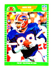 Andre Reed #26 Pro Set 1989 Football Card (Buffalo Bills)*
