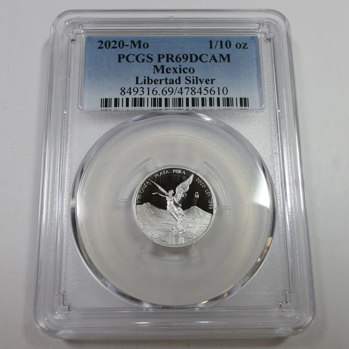 Mexican Libertad Mexican Mint Silver Bullion Coins 1/10 oz