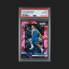 Panini 2018-19 Prizm Jalen Brunson #250 Pink Ice Prizm Rookie PSA 10