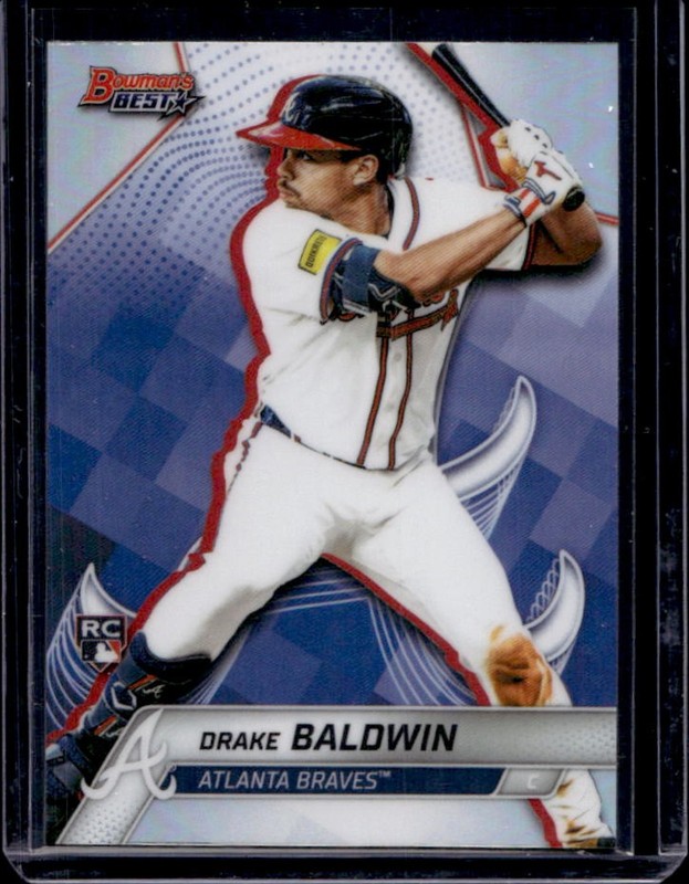 2025 Bowman's Best Drake Baldwin RC Refractor Rookie #60 Braves