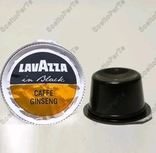 100 Capsule Lavazza in Black Ginseng Monodose sistema in Black - blue originali