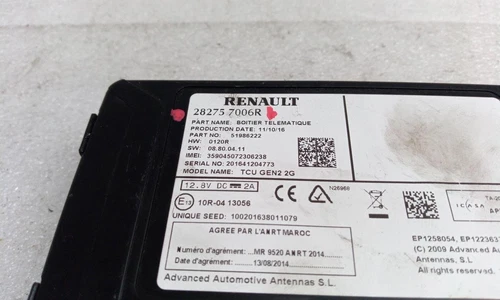 282757006R Modulo Electronico para RENAULT MEGANE IV BERLINA 5P Experienc 529460 - Imagen 2 de 8