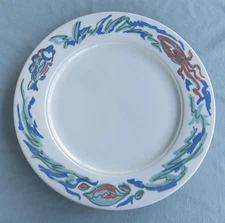 VINTAGE HOMER LAUGHLIN CHOP PLATE -PLATTER - FISH - SQUID - CLAM