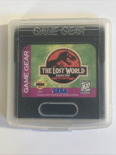 Jurassic Park Il mondo perduto (Sega Game Gear, 1997) - solo cartuccia con custodia - Foto 10 di 11