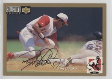 1994 Upper Deck Collector's Choice Gold Foil Signature Barry Larkin #171 HOF qp4