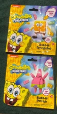 2 ~ Spongebob Squarepants ~ Build-It Figures ~ Sponge Bob & Patrick