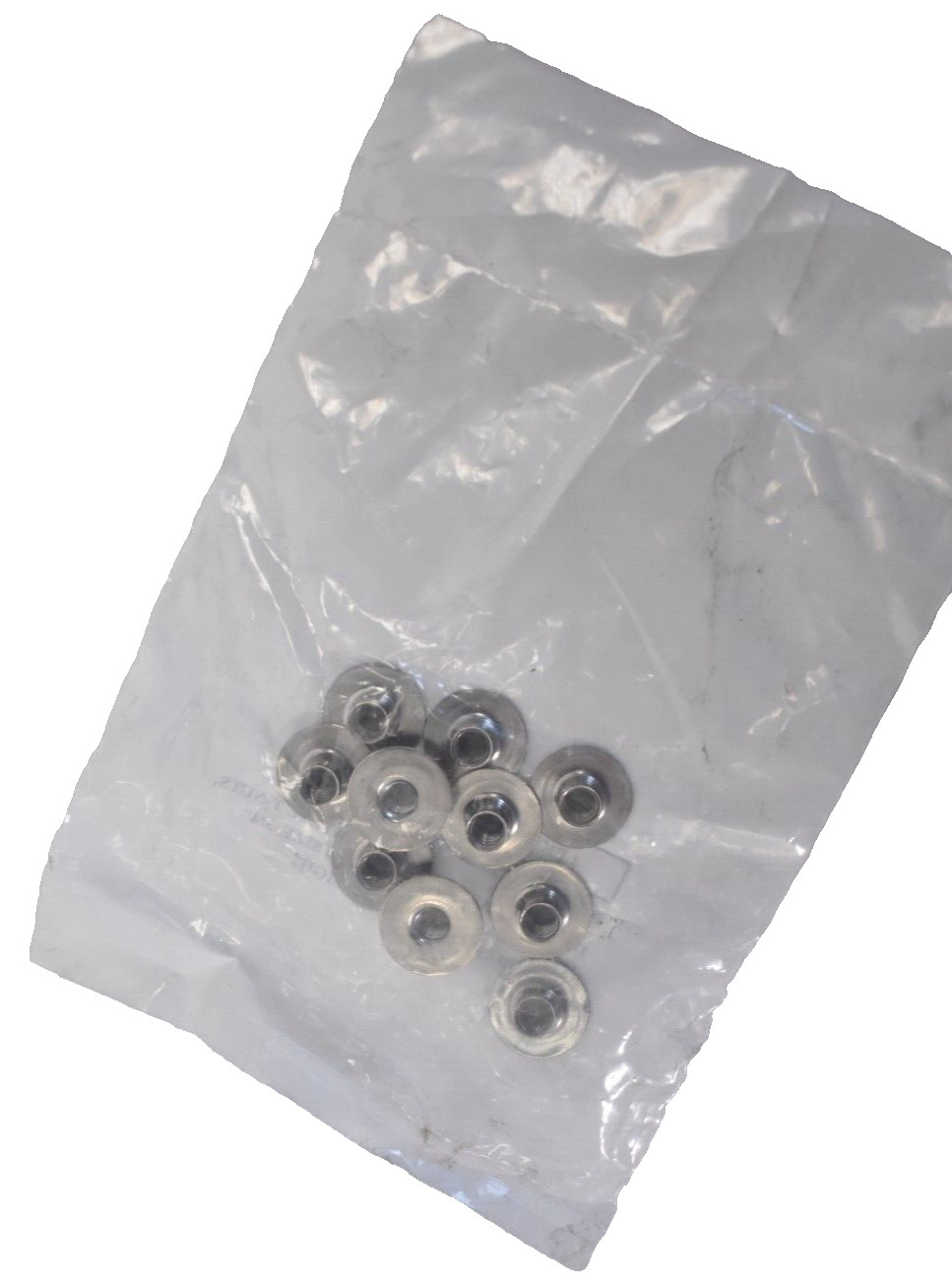 Lot of 10 Stainless Steel T Nuts 1/4"-20 Thread x 3/4" Dia x 5/16" Barrel