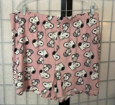 Snoopy NWT Super Soft Comfy Pajama/Sleep Shorts Peanuts From Kohl s