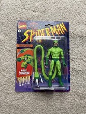 Marvel Legends Scorpion Action Figure - Retro Card Spider-man Original Release