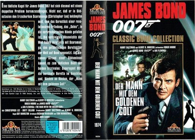 (VHS)  Videokassette - James Bond - Der Mann mit dem goldenen Colt - Roger Moore