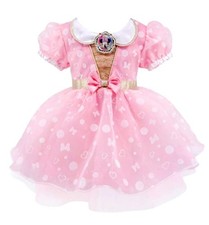 Disney Minnie Mouse Pink Gold Costume Dress Size 12-18 Months Halloween Costume