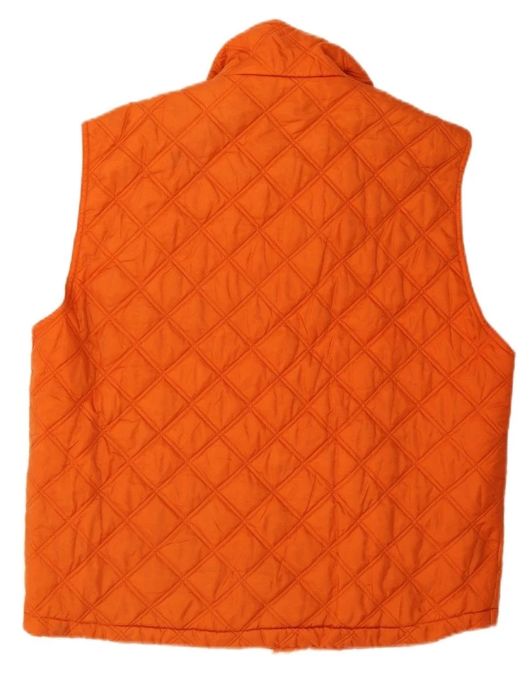 Chaleco acolchado para hombre INVICTA UK 42 XL naranja poliéster CB10 Foto 4 de 4